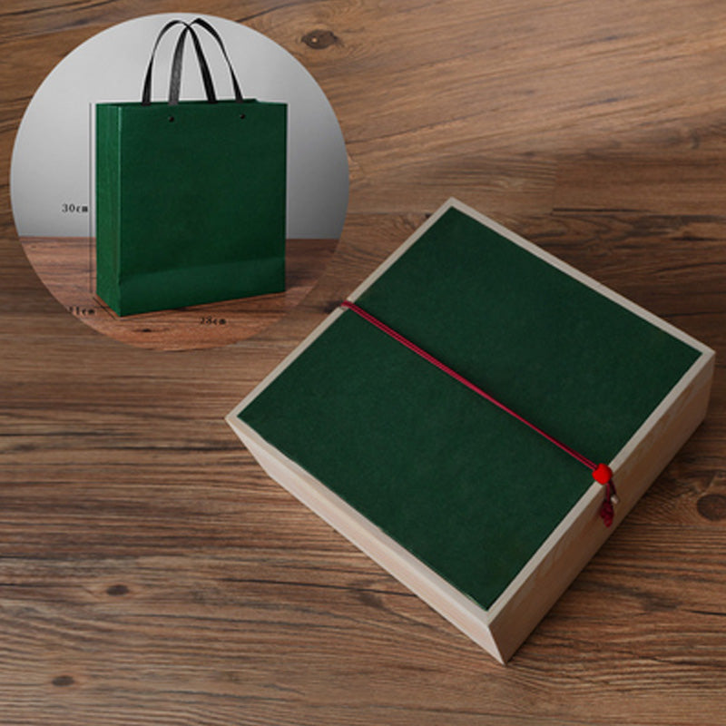 Rustic Charm Mooncake Gift Packaging Set