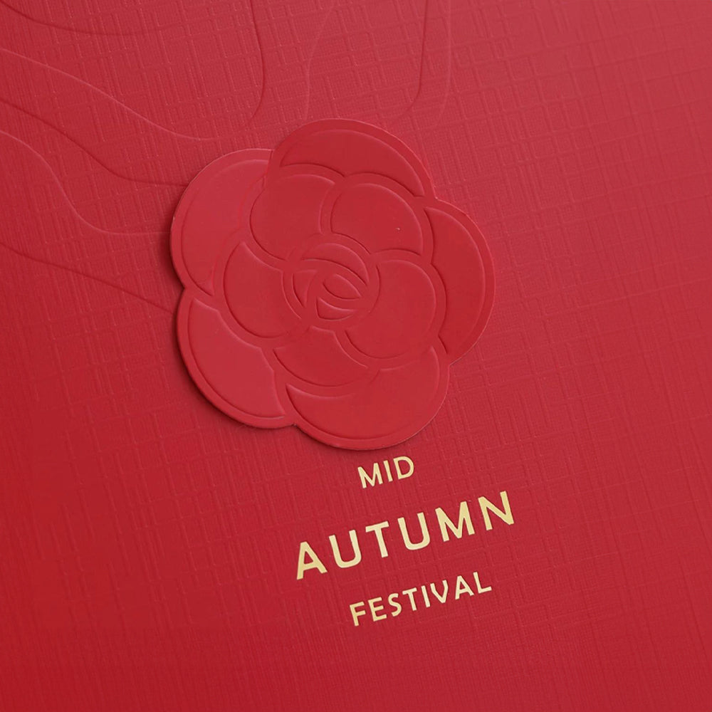 Bright Red Mooncake Gift Packaging Set