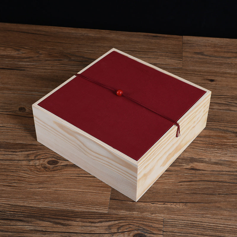 Rustic Charm Mooncake Gift Packaging Set