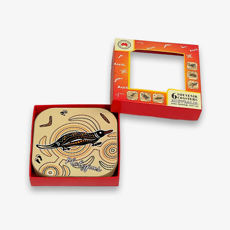 Aboriginal Art Coaster Set