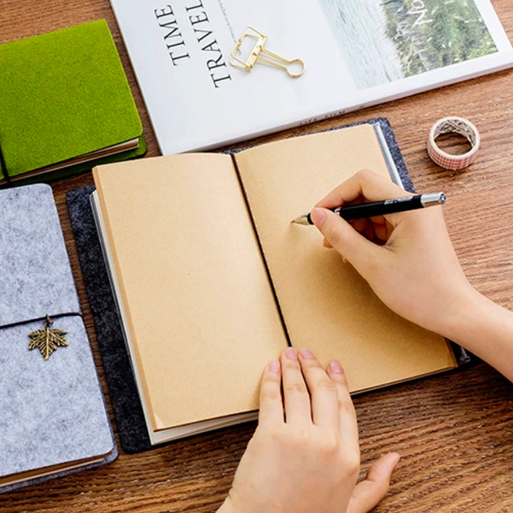 Earth Bound Eco-Felt Travel Wallet