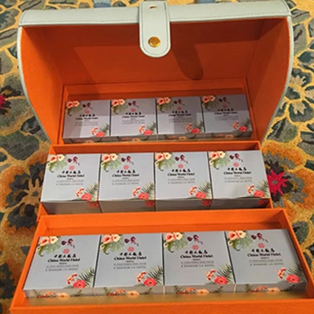 Floral Elegance Mooncake Gift Packaging Set