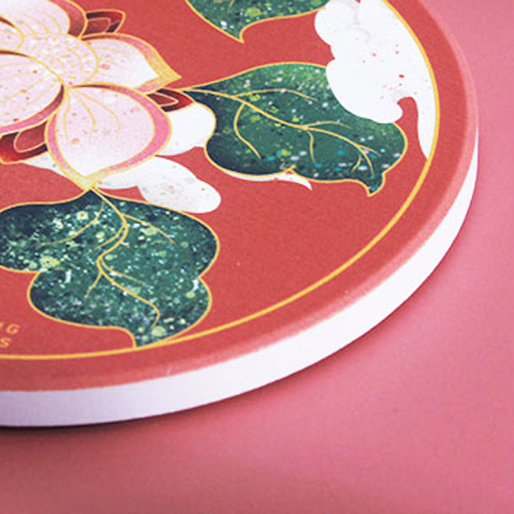 Dunhuang Art Ceramic Tea Coaster