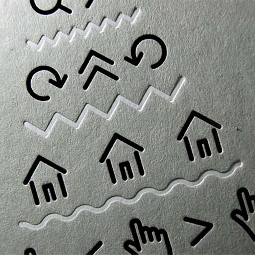 Letterpress Greeting Card