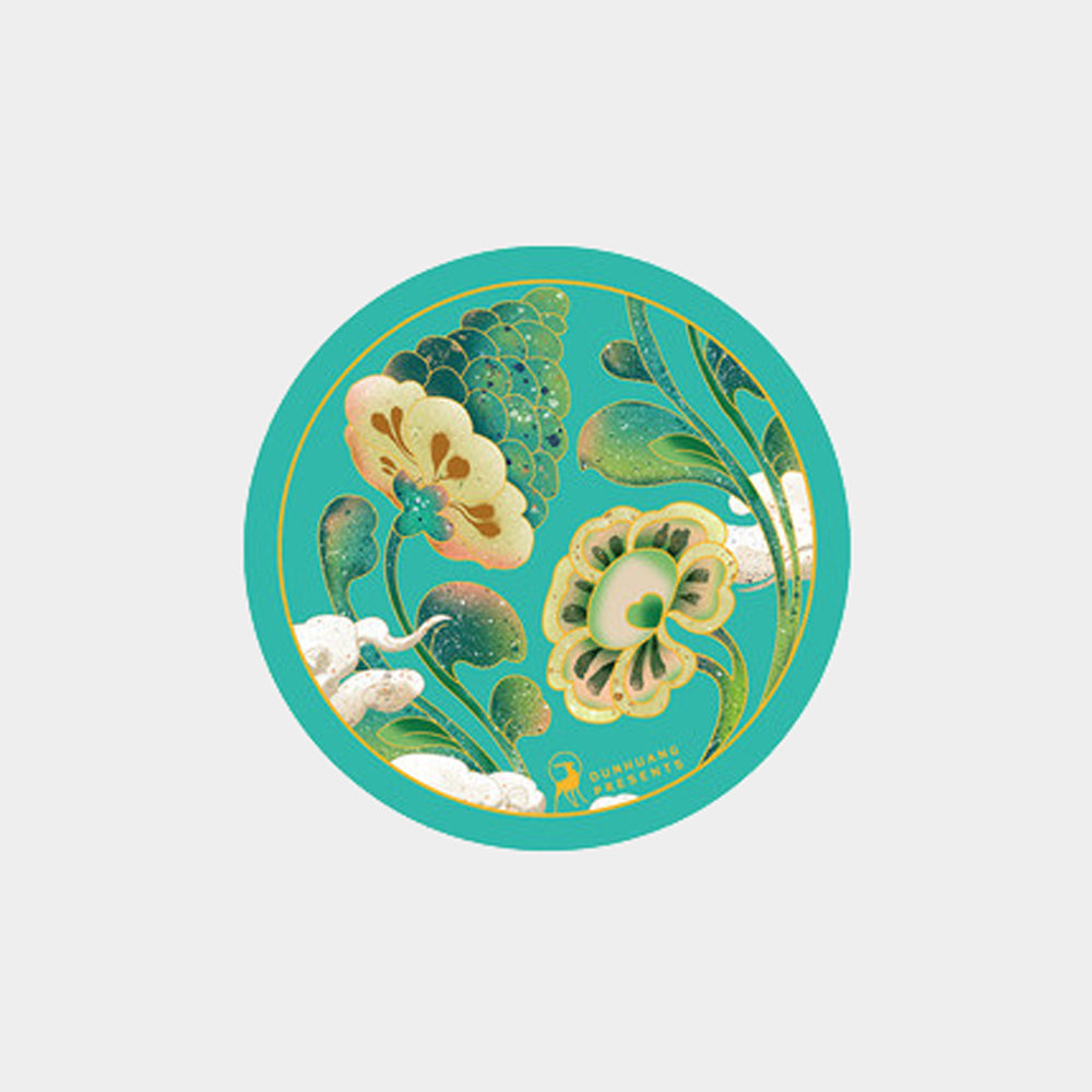Dunhuang Art Ceramic Tea Coaster