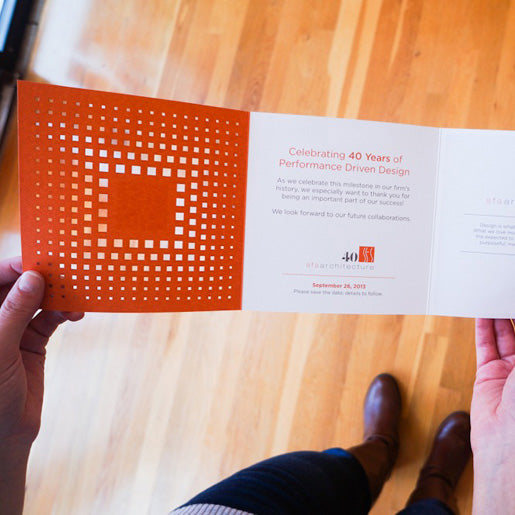 Folded Invitations