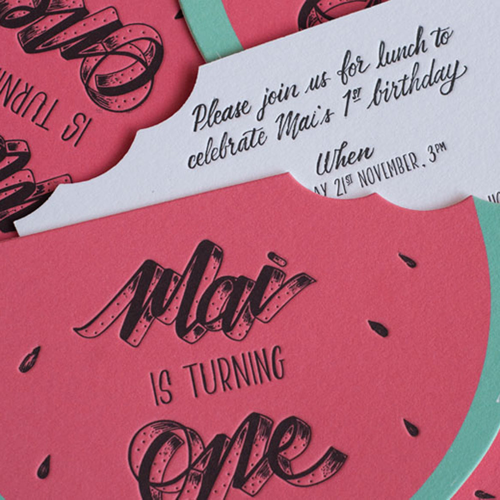 Laser Cut Invitations