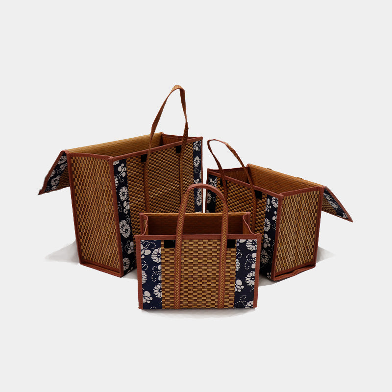Navy Bamboo DIY Bag - Space 18 Australia