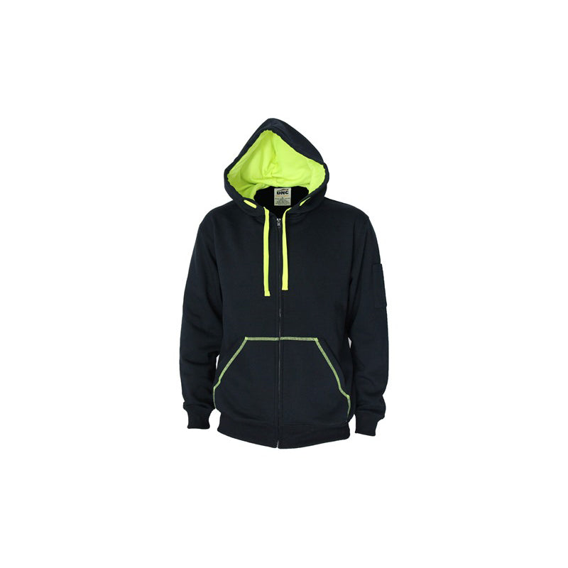 Full Zip Super Brushed Fleece Hoodie