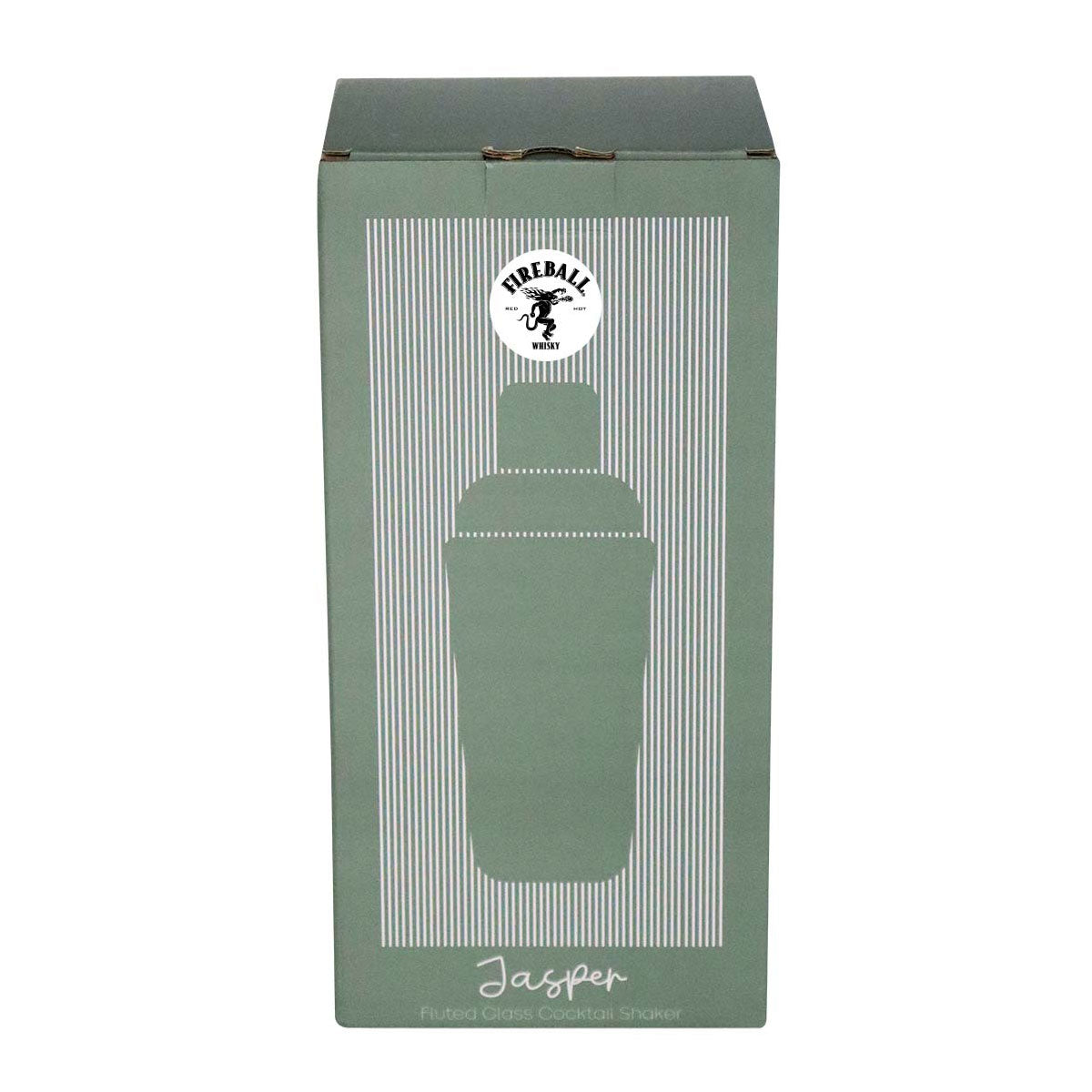 Jasper Ribbed Cocktail Shaker