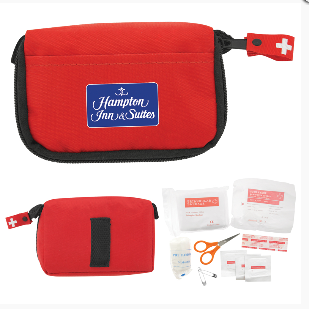 First Aid Travel Kit - 13 Piece