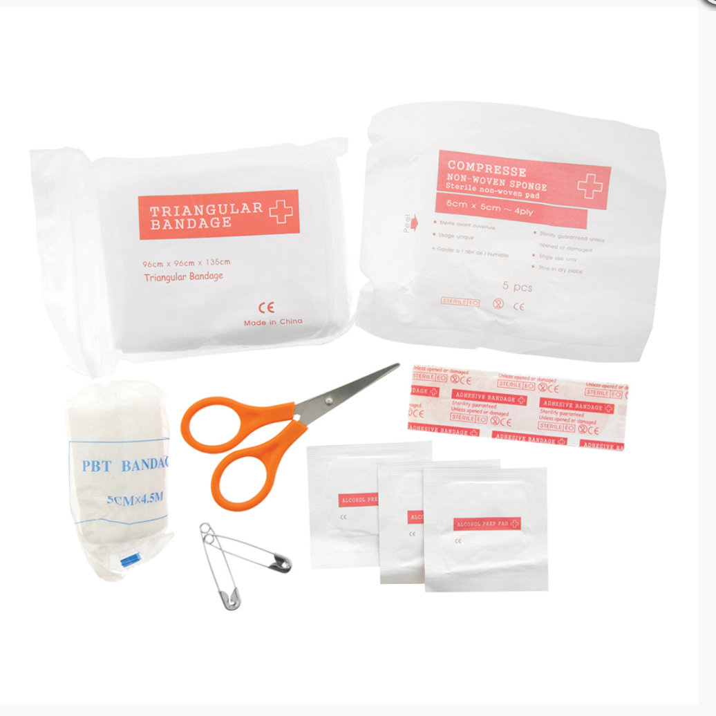 First Aid Travel Kit - 13 Piece