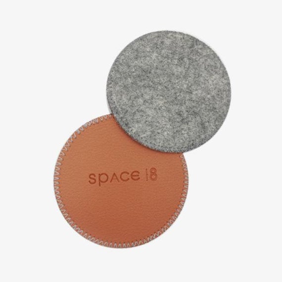 Cosy Eco-Felt Coasters (Set of 4) - Space 18 Australia
