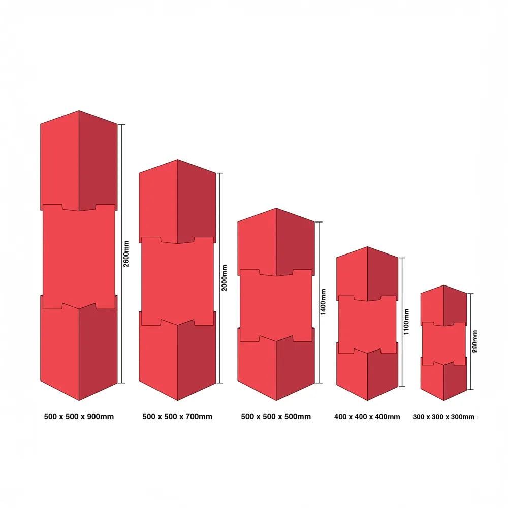 Stackable Display Cubes