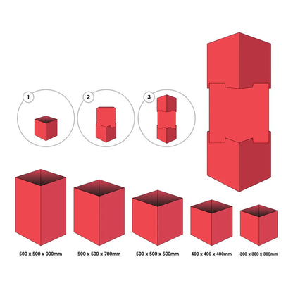 Stackable Display Cubes