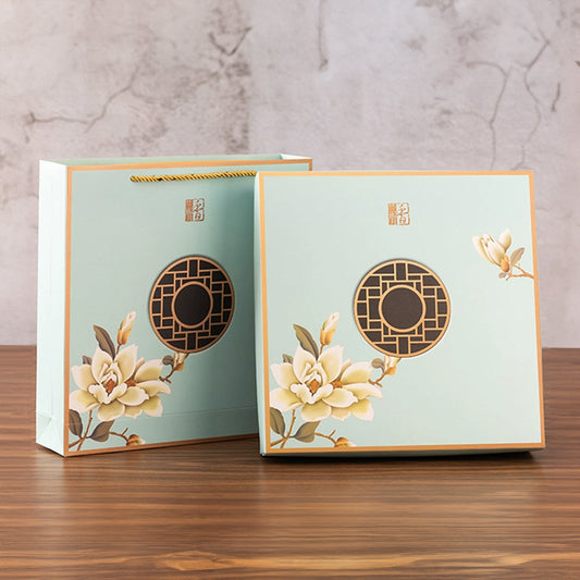 White Flowers Mooncake Gift Set