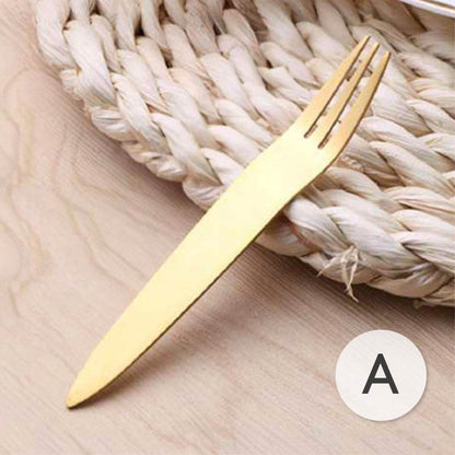 Gold Stainless Steel Cutlery