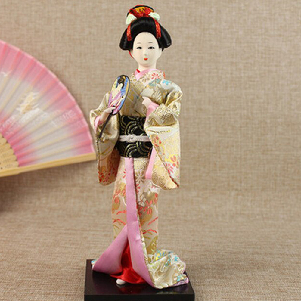 Geisha Silk Doll