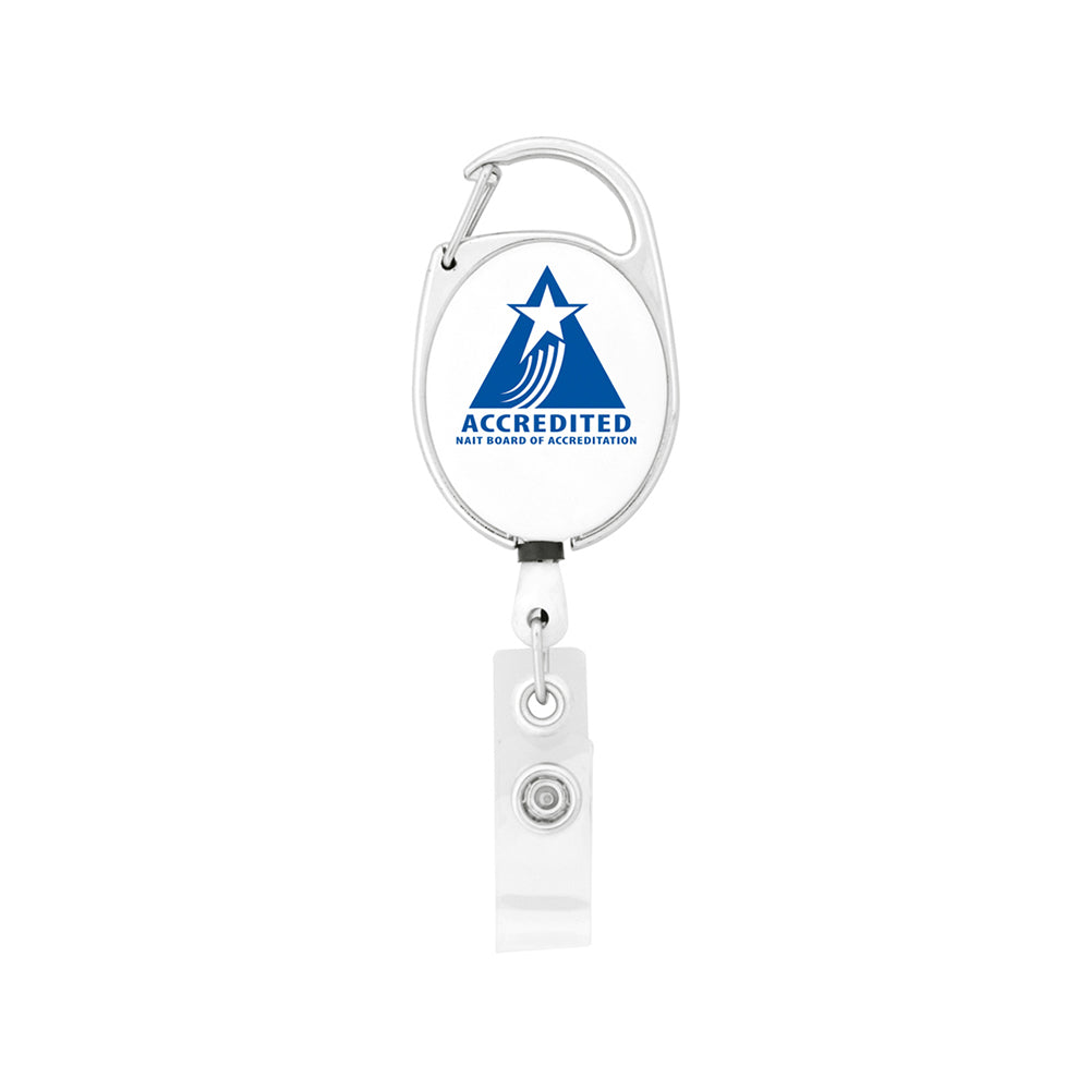 Carabiner Retractable Badge Holder