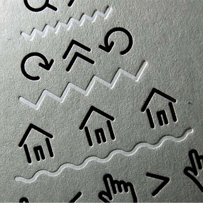 Letterpress Greeting Card