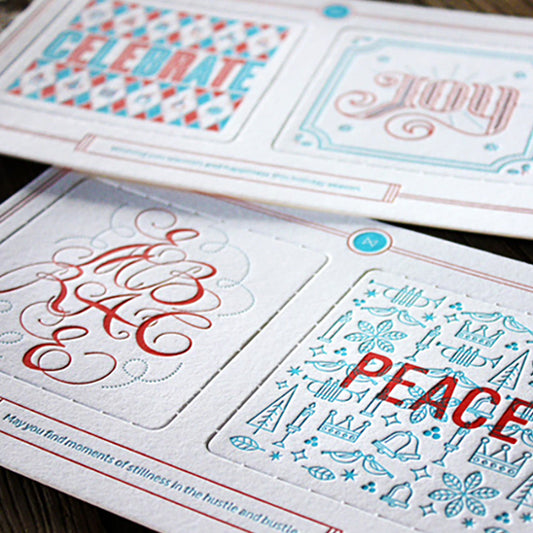 Letterpress Greeting Card