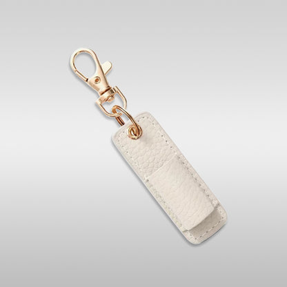 PU Leather Pen Holder with Lanyard Clip