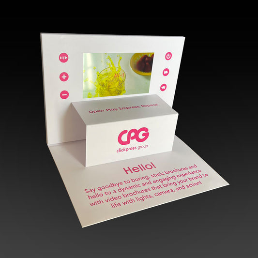 Pop Up Video Brochures