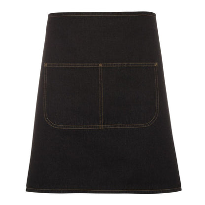 Stone Washed Waist Denim Apron