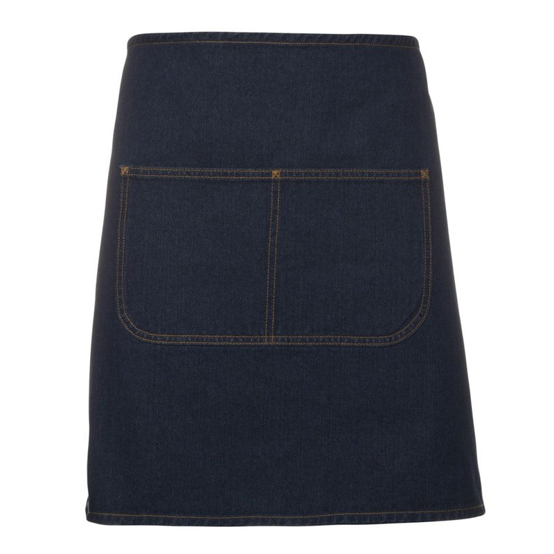 Stone Washed Waist Denim Apron