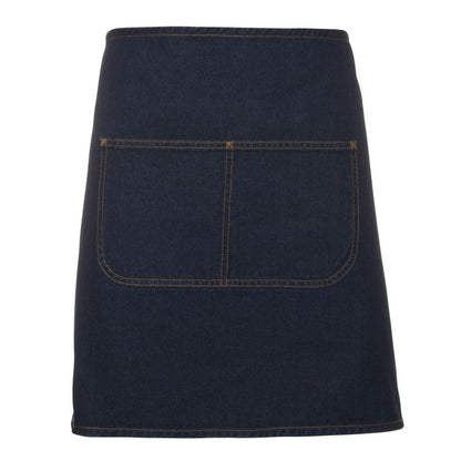 Stone Washed Waist Denim Apron