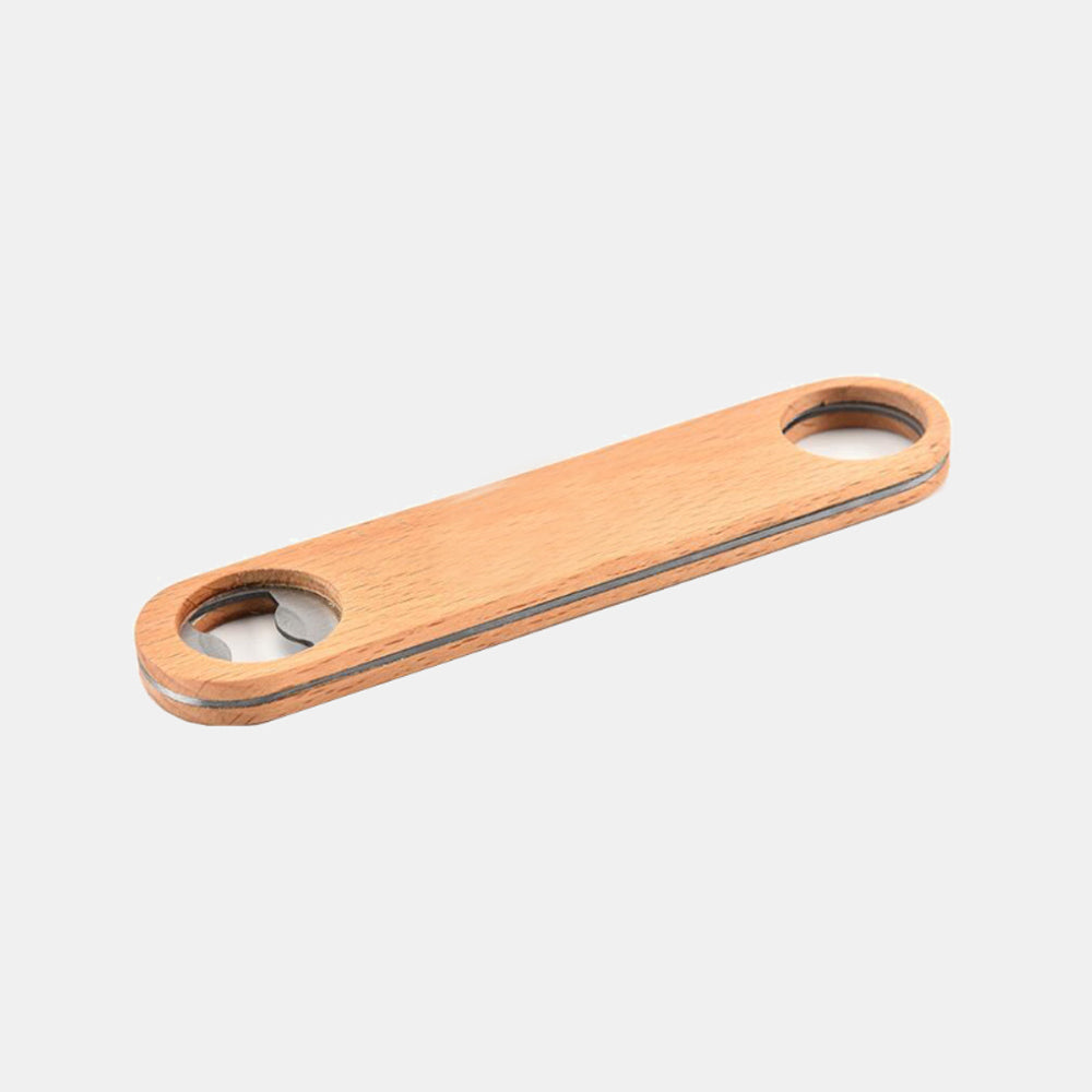 Bamboo Bottle Opener