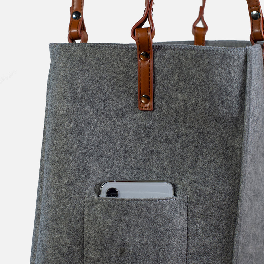 Little Lady Eco-Felt Shoulder Bag - Space 18 Australia