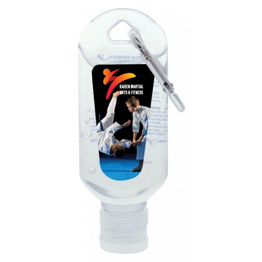 60mL Hand Sanitiser with Carabiner