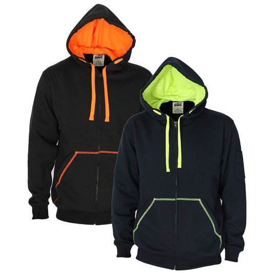 Full Zip Super Brushed Fleece Hoodie